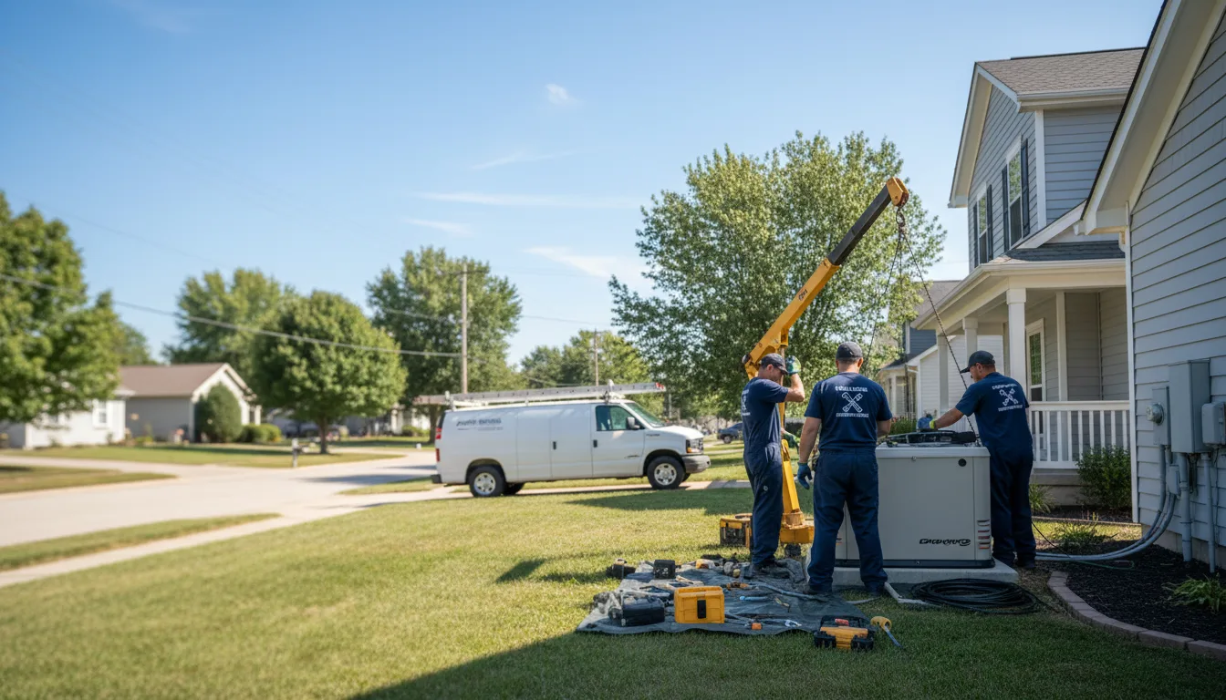 Generator Installation in South Haven, KS near me